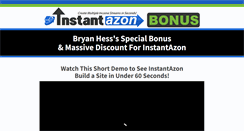 Desktop Screenshot of instantazon.com