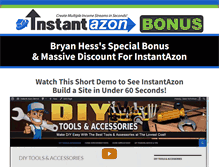 Tablet Screenshot of instantazon.com